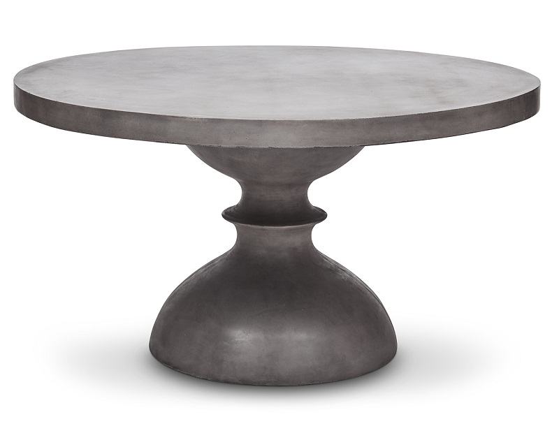 Round Concrete Dining Table By Urbia, Round Concrete Table