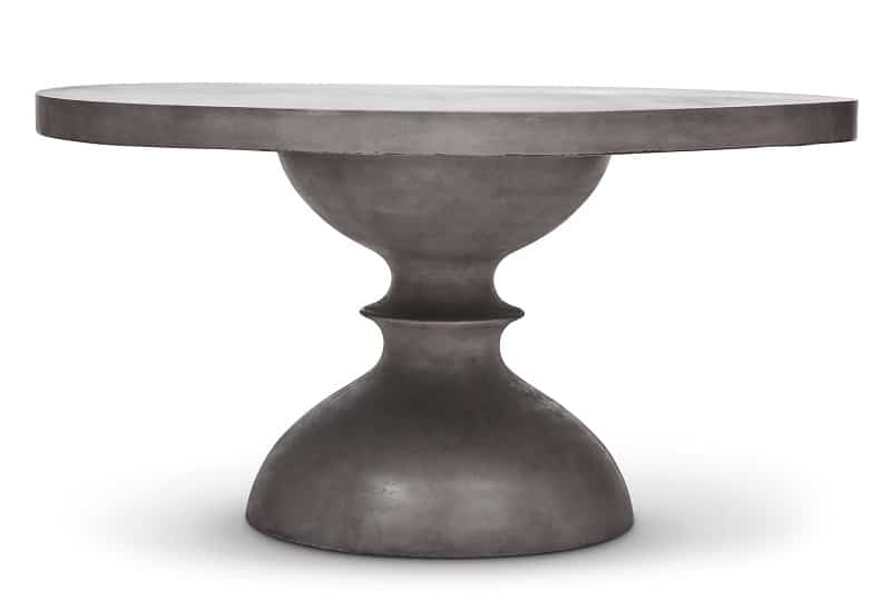 Spindle 59 Round Concrete Dining Table By Urbia Imports Concepts Furniture Round Concrete Dining Table By Urbia, Round Pub Table Canada