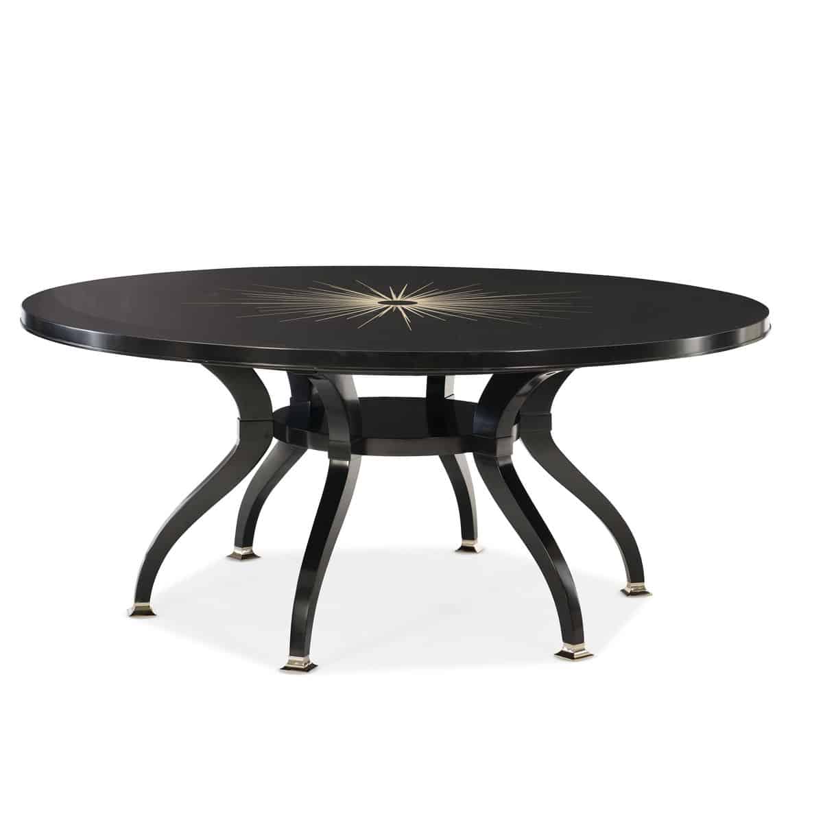 Total Eclipse Round Dining Table By Caracole Total Eclipse Round Dining Table By Caracole