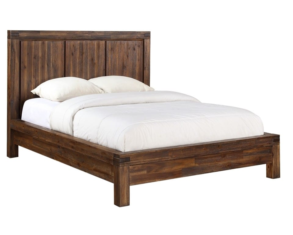Meadow Brick Brown Platform Bed by Modus Furniture Concepts Furniture