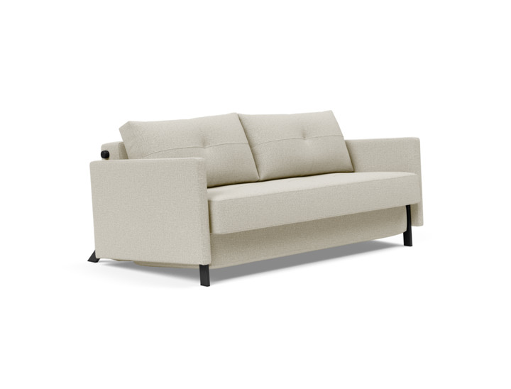 Cubed Deluxe Sleeper Sofa With Arms By, Tempur Pedic Sleeper Sofa Reviews