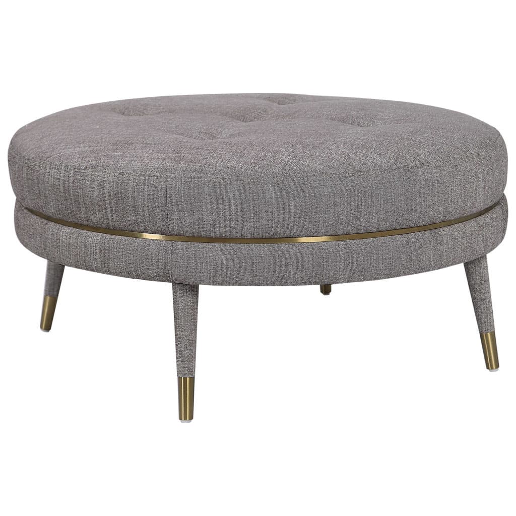 Blake 36″ Round Ottoman by Uttermost Concepts Furniture