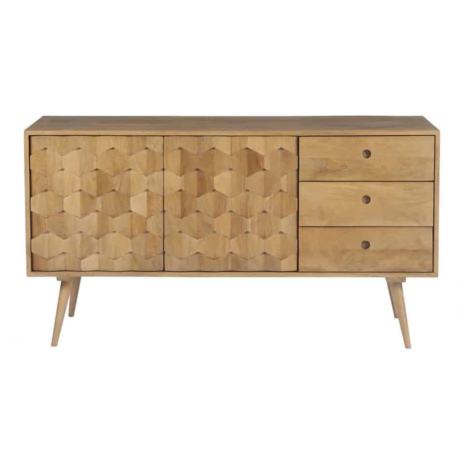 O2 Light Oak Sideboard by Moe’s Home Concepts Furniture